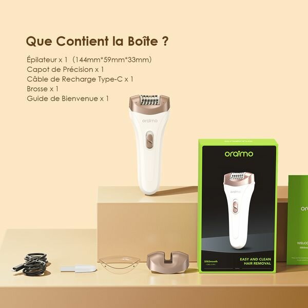 Épilateur Rechargeable SilkSmooth
