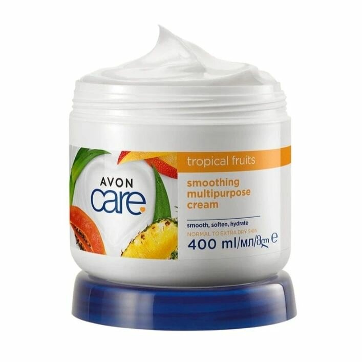 Avon Care Tropical Fruits Smoothing Multipurpose Cream 400ml