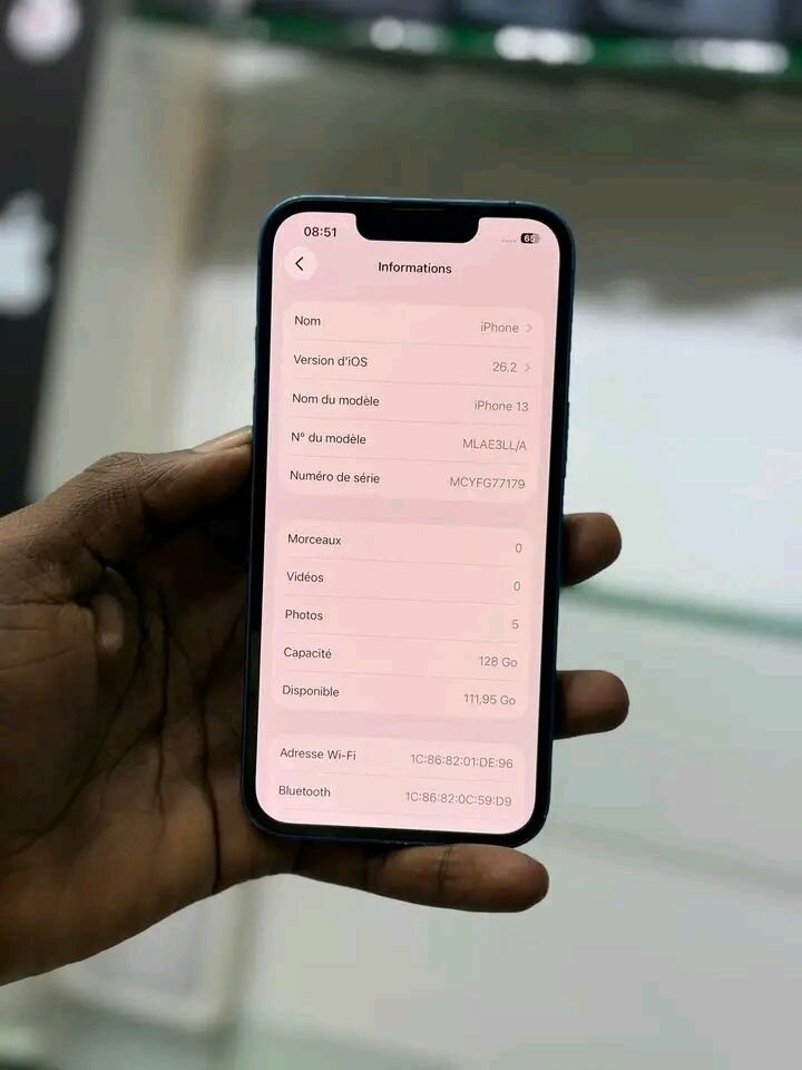 iPhone 13 Bleu 128 Go