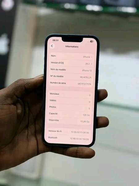 iPhone 13 Bleu 128 Go