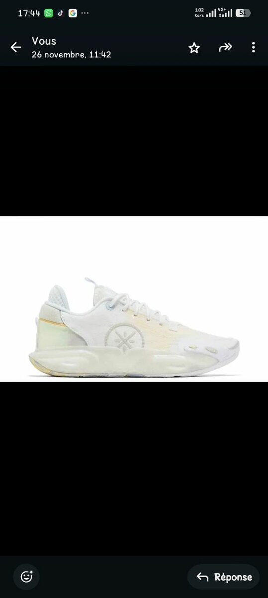 Baskets blanches pour homme