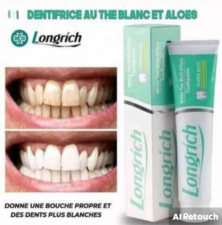 PÂTE DENTIFRICE AU THÉ BLANC SANS FLUOR 100 G