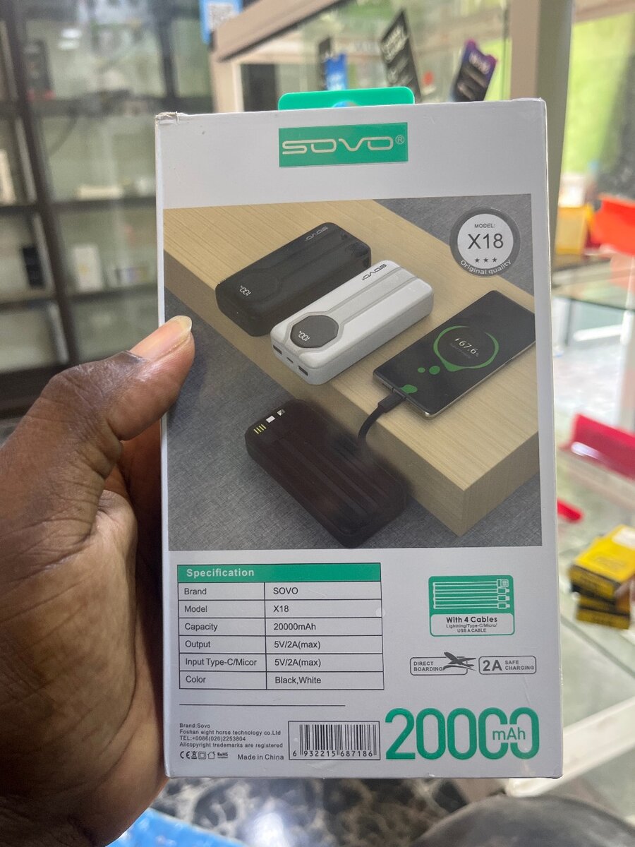 Power bank Izunna 20000mah
