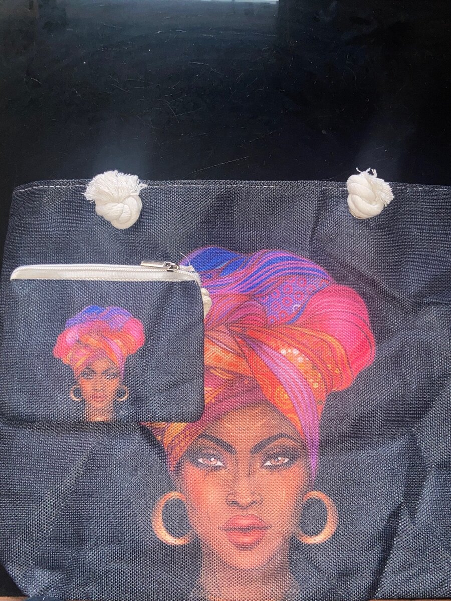 Sac en toile avec pochette