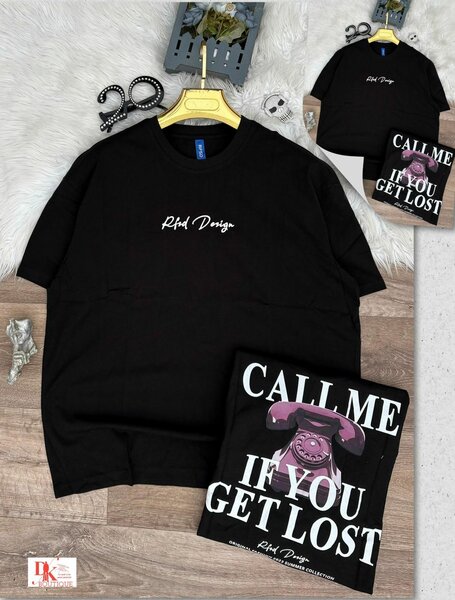 T-shirt noir design unique