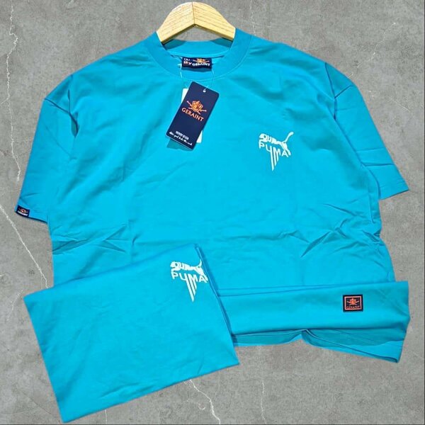 T-shirt bleu Puma