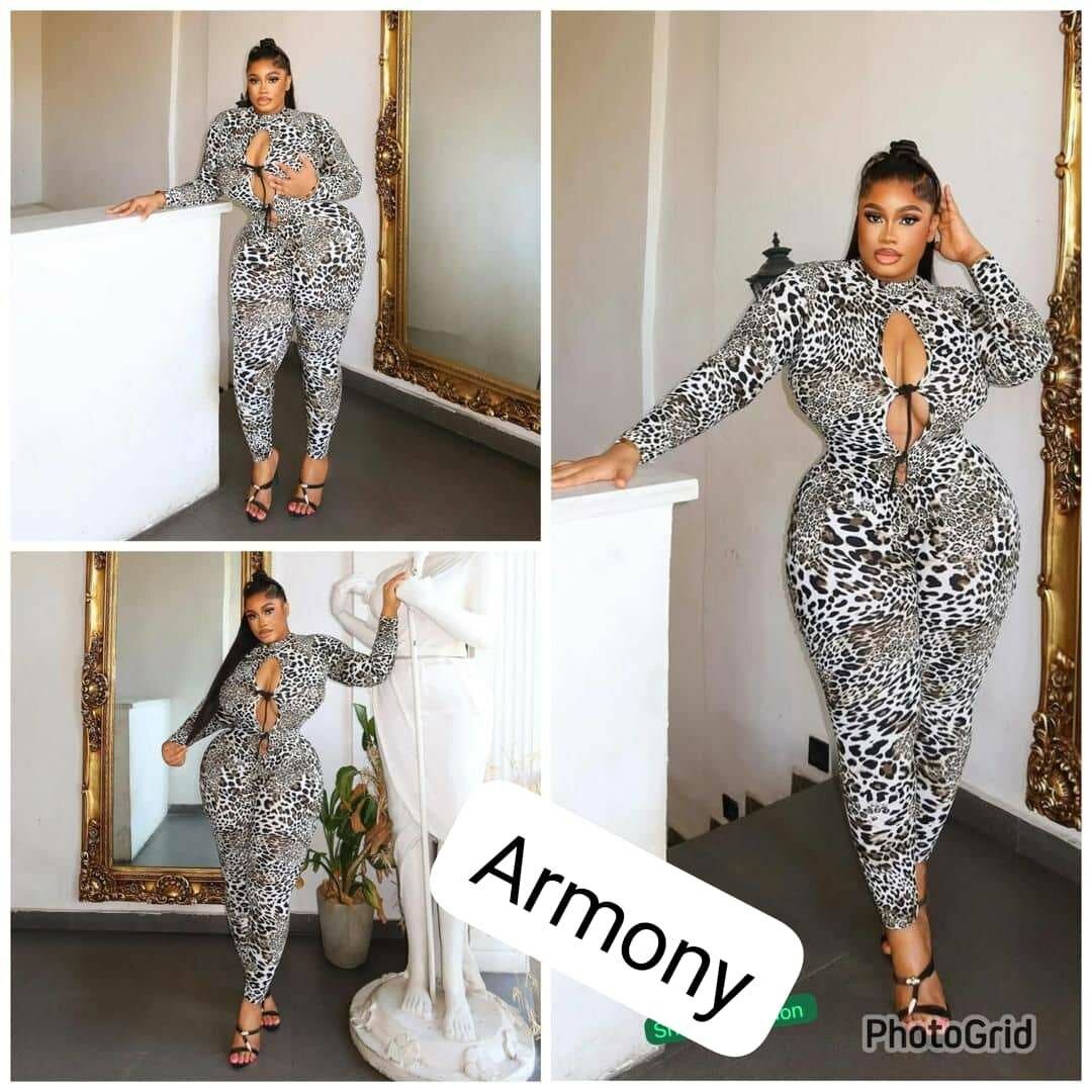 Combinaison imprimée chic