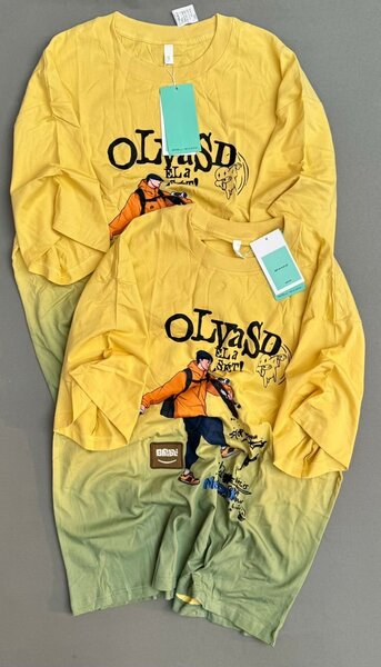 T-Shirt Set Imprimé Coloré