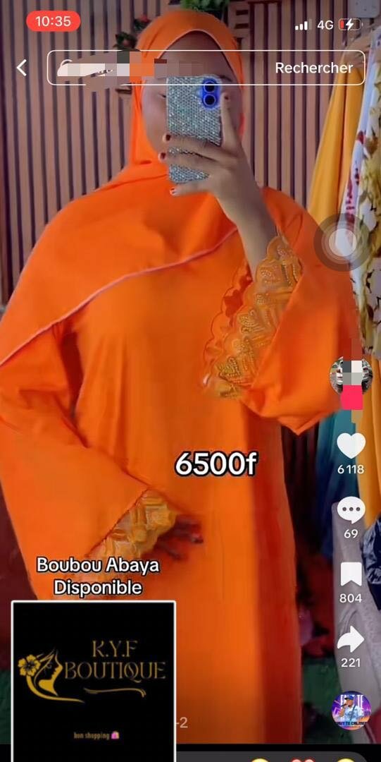Boubou Abaya Élégante