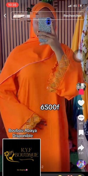 Boubou Abaya Élégante