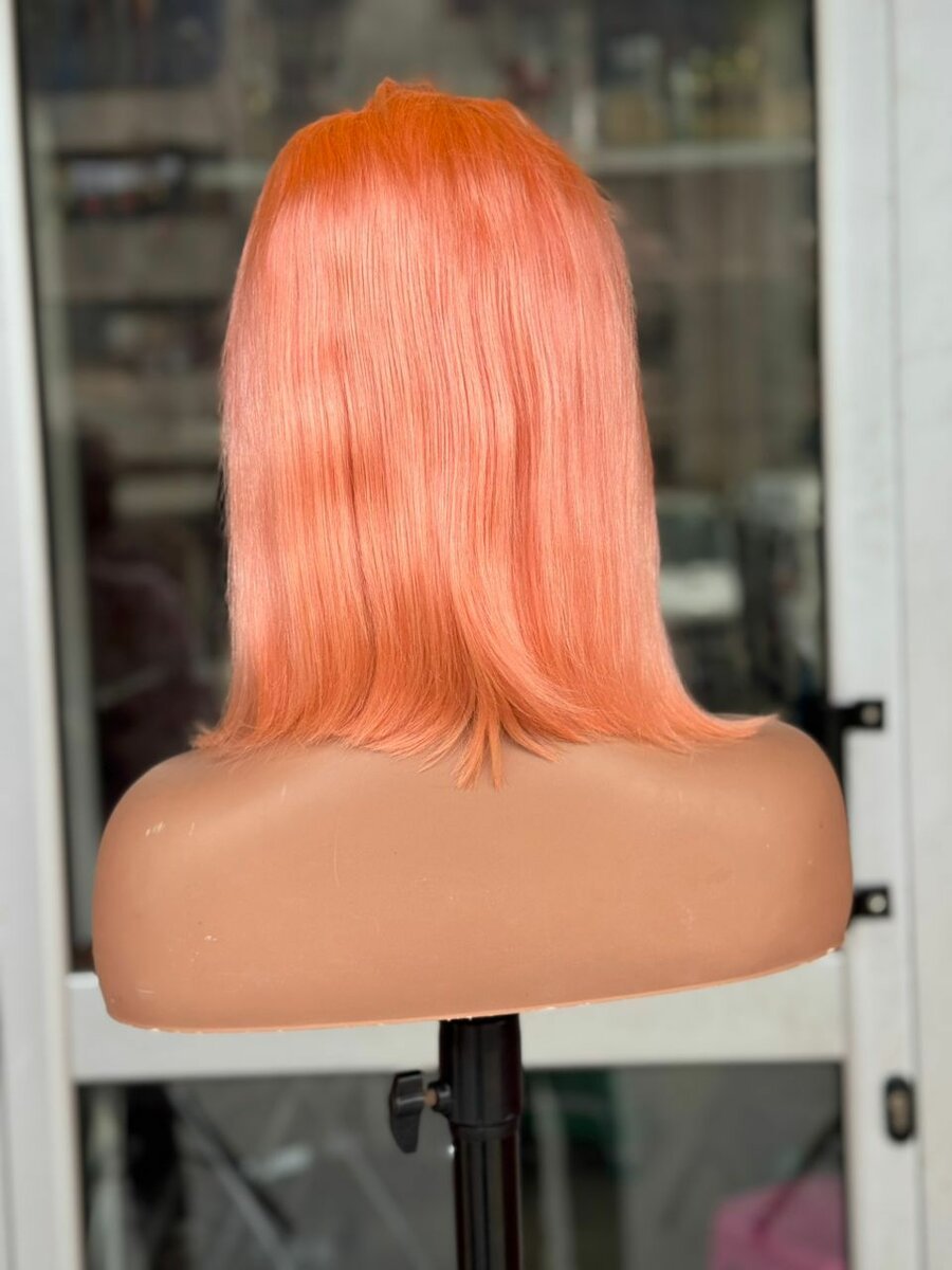 Perruque Lace Front Orange