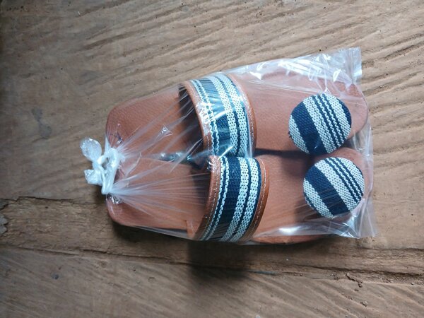 Sandales d'été à rayures