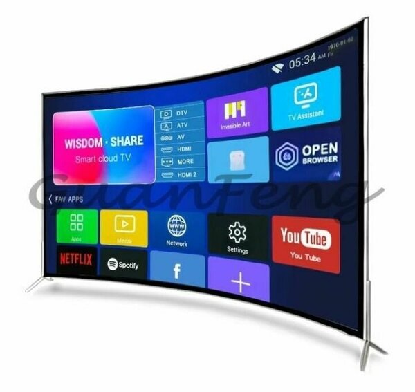 Smart TV courbé 55 pouces