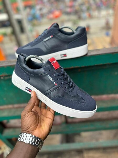 Sneakers homme élégants bleu