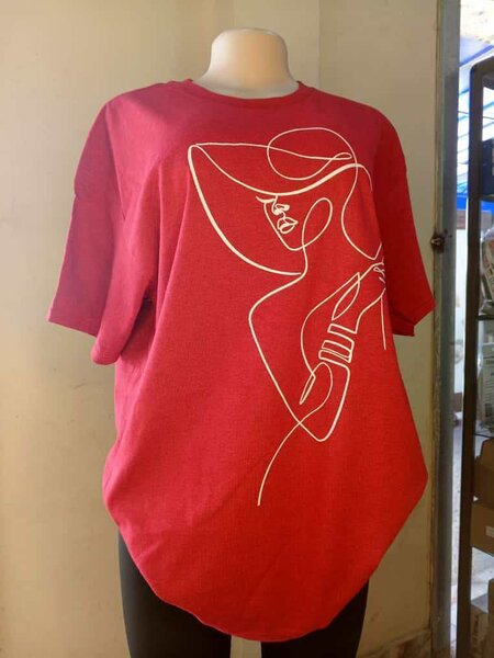 Ladies customized T-shirts