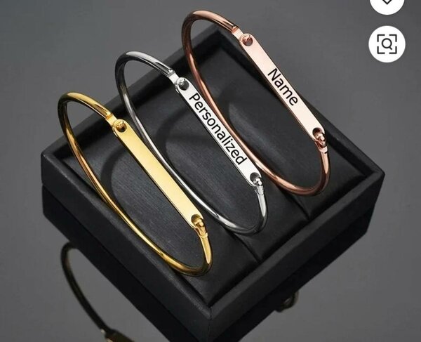 Bracelet personnalisé en acier