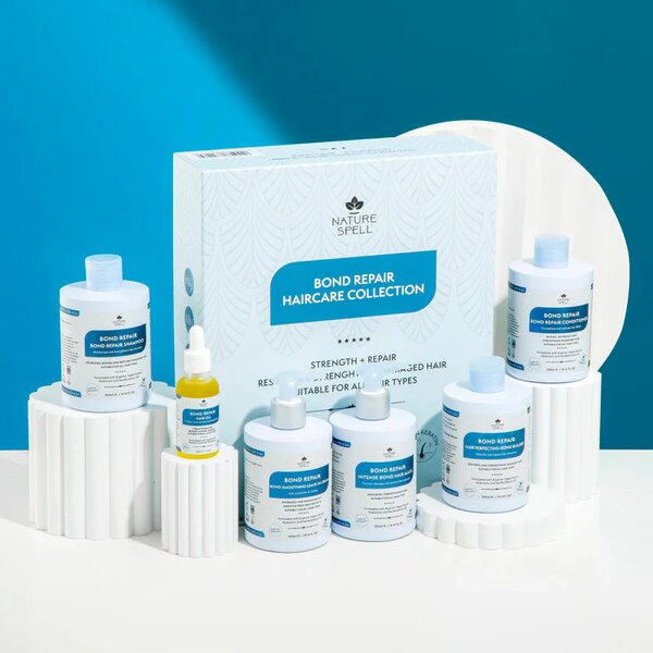 Nature spell bond repair haircare collection
