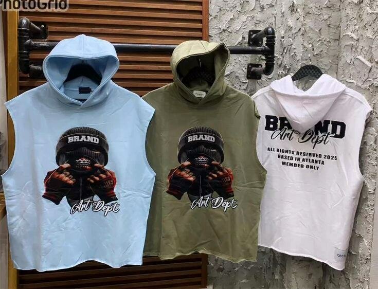 Débardeurs à capuche tendance