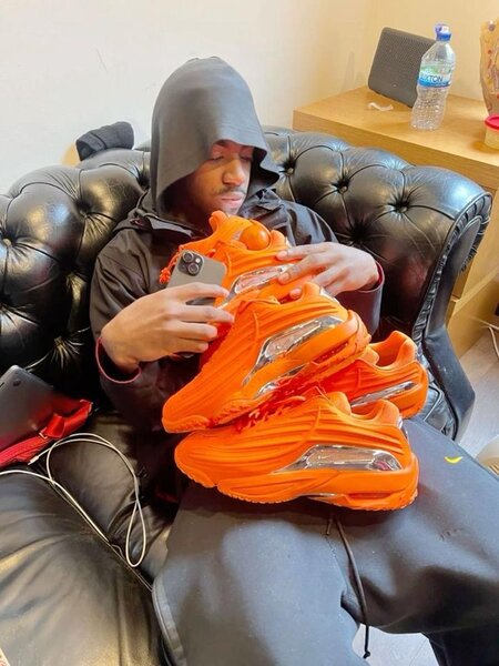 Baskets Orange Unisex Dynamiques