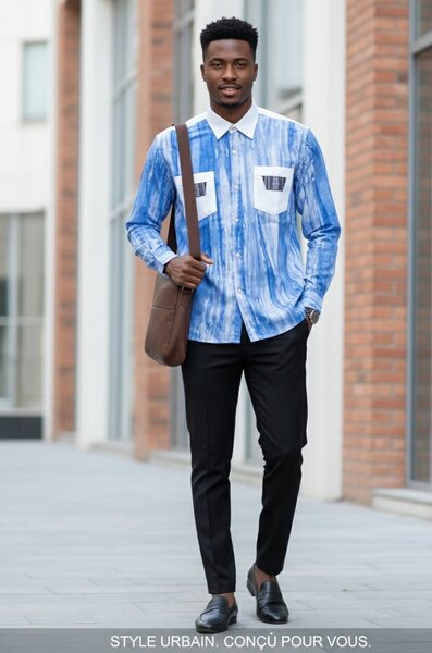 Chemise urbaine pour hommes