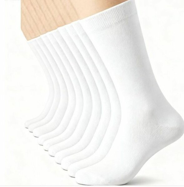 Chaussettes blanches coton