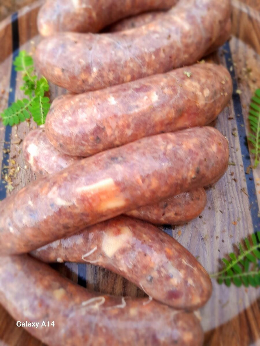 Saucisses fromagère de boeuf