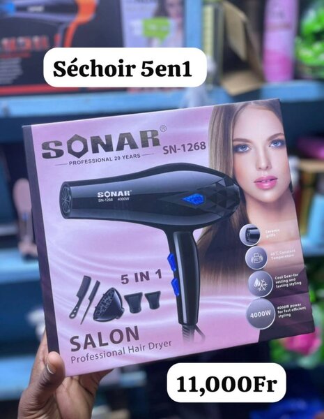 Sèche-cheveux Sonar 5 en 1
