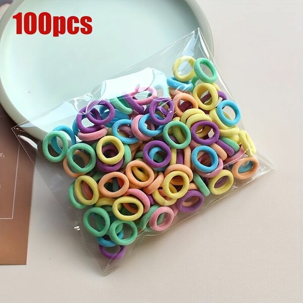 Chouchoucheveux colorés 100pcs