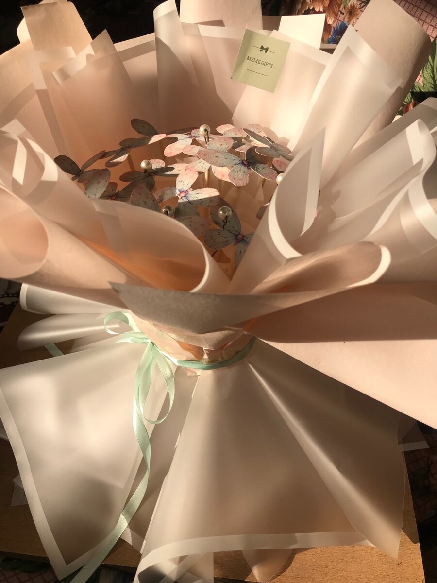 Butterfly LED bouquet