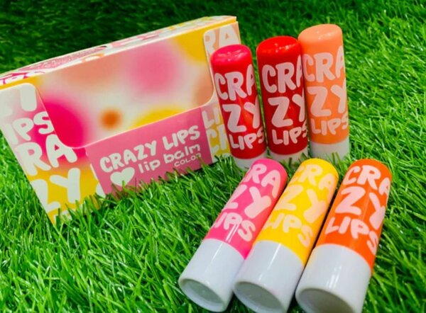 Yandi dream crayon lip balm 12 piece pack