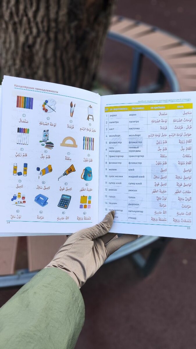 Словарь арабско -кыргызско- русский