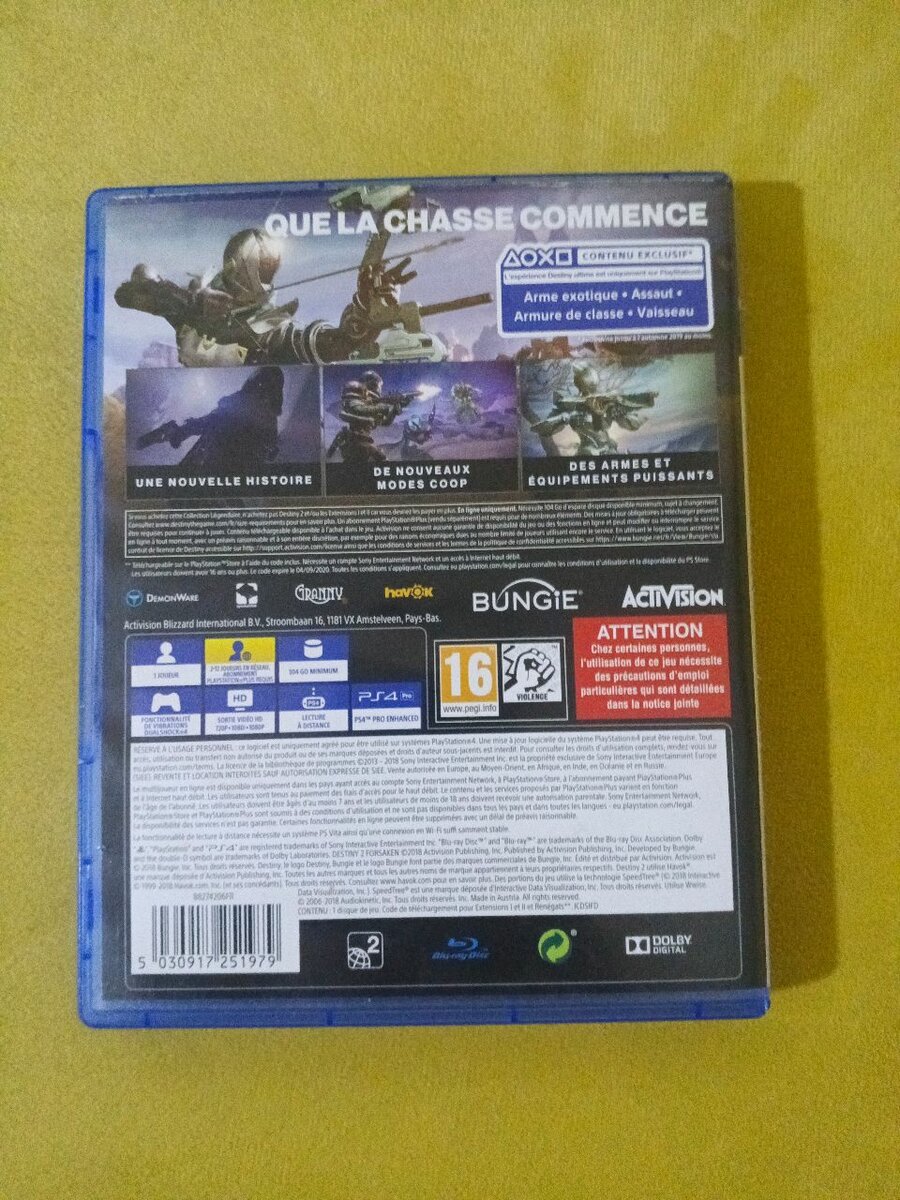 Destiny 2 Renégats PS4