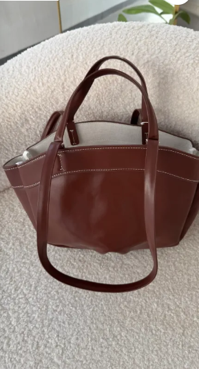 Mag Brown Tote Bag