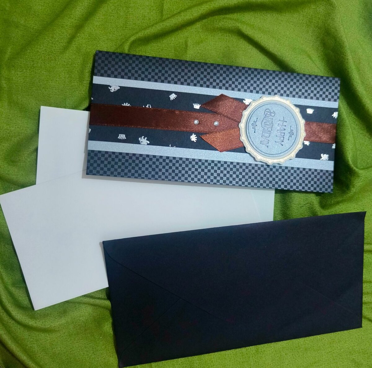 Carte d'anniversaire élégante