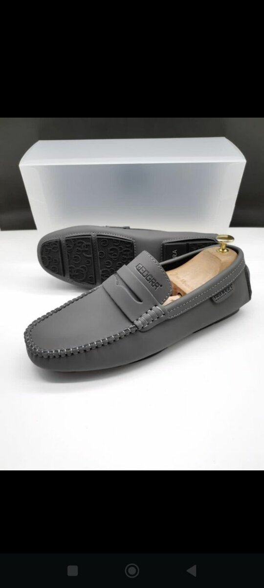 Mocassins en cuir élégants