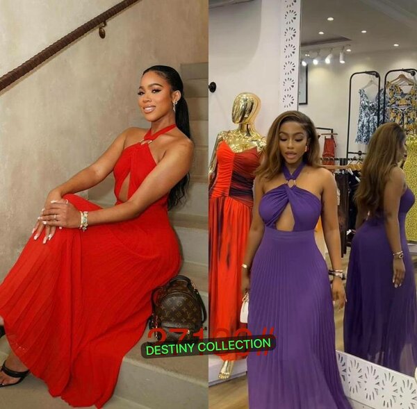 Robe longue élégante femme