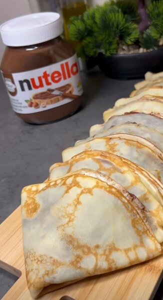 Crêpes à la Nutella