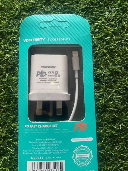 iPhone and android chargers