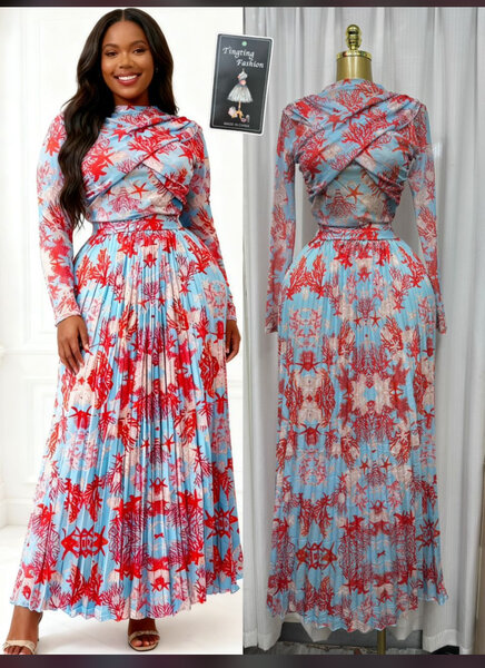 Vibrant Maxi Dress