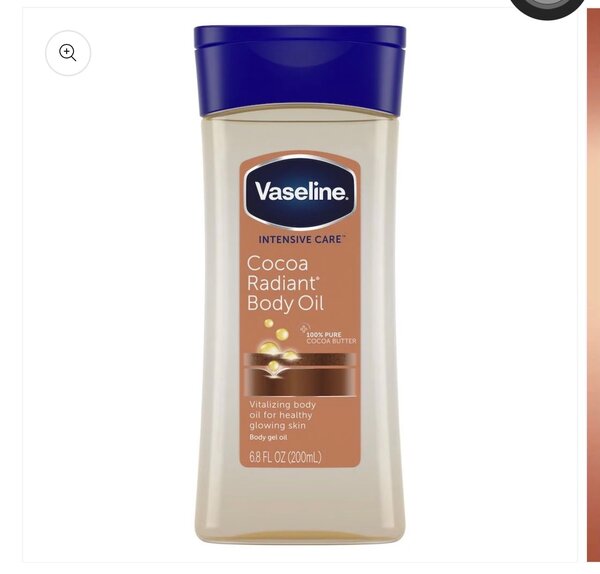 Vaseline body oil
