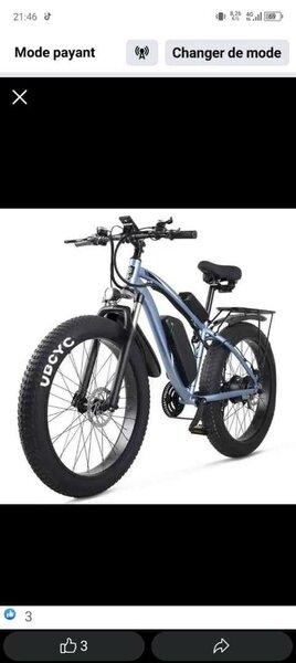 Vélo Électrique Tout-Terrain