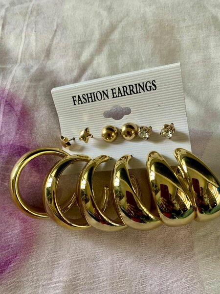 Lot de Boucles d'Oreilles Élégantes