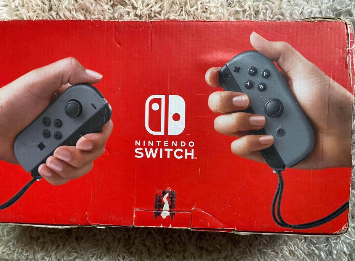 Console Nintendo Switch Grise