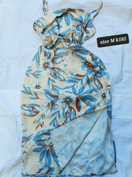 Stylish women's floral dress