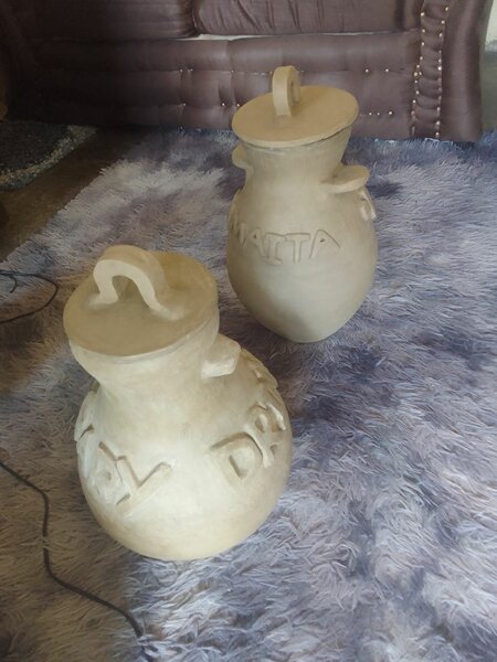 Clay pots