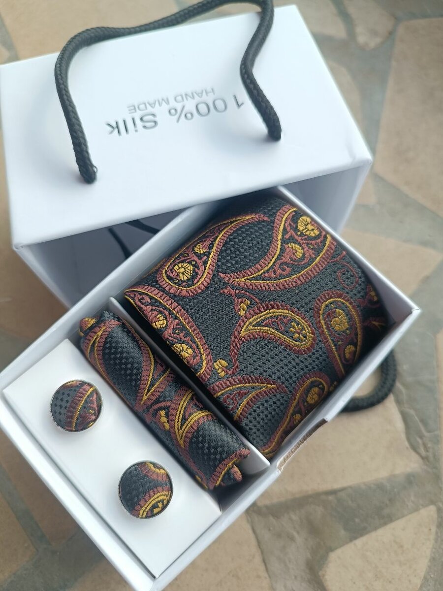 Elegant Men's Tie Set