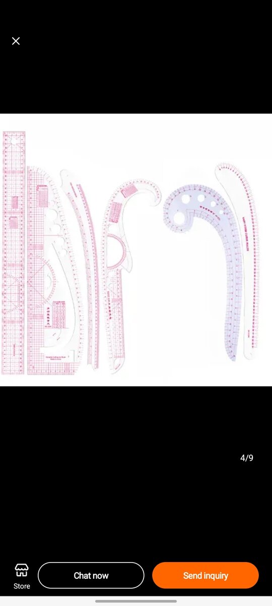 Flexible French curves