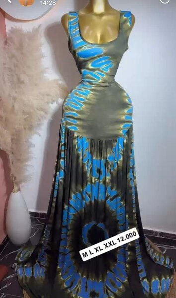 Robe longue élégante bohème