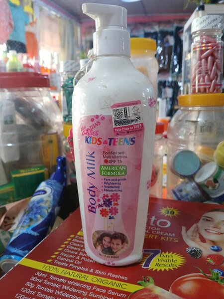 Kids and teens lotion