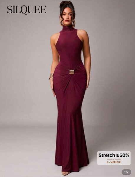 Robe Longue Dos Nu Élegante